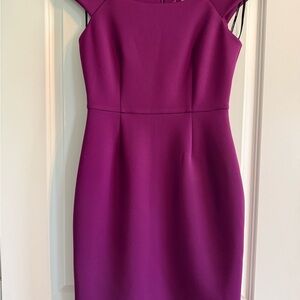 Calvin Klein Magenta Sheath Dress